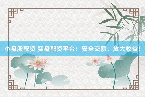 小盘股配资 实盘配资平台：安全交易，放大收益！